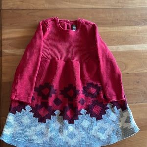 Tea Collection | knit sweater dress | 18-24 | EUC